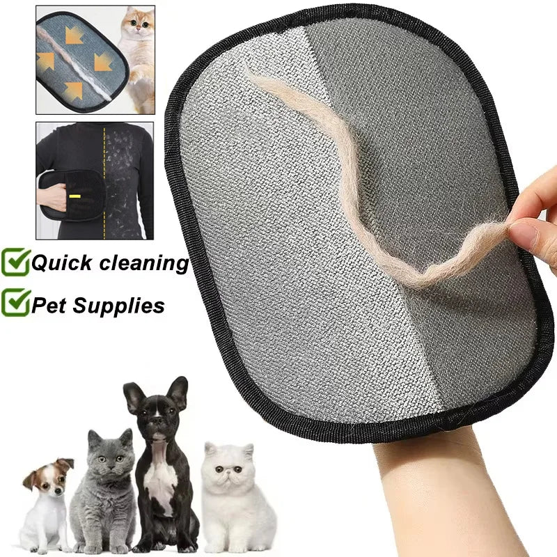 Pet Hair Removal Grooming Glove