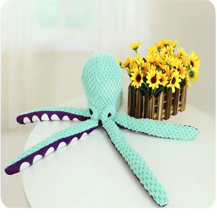 Interactive Plush Dog Toy