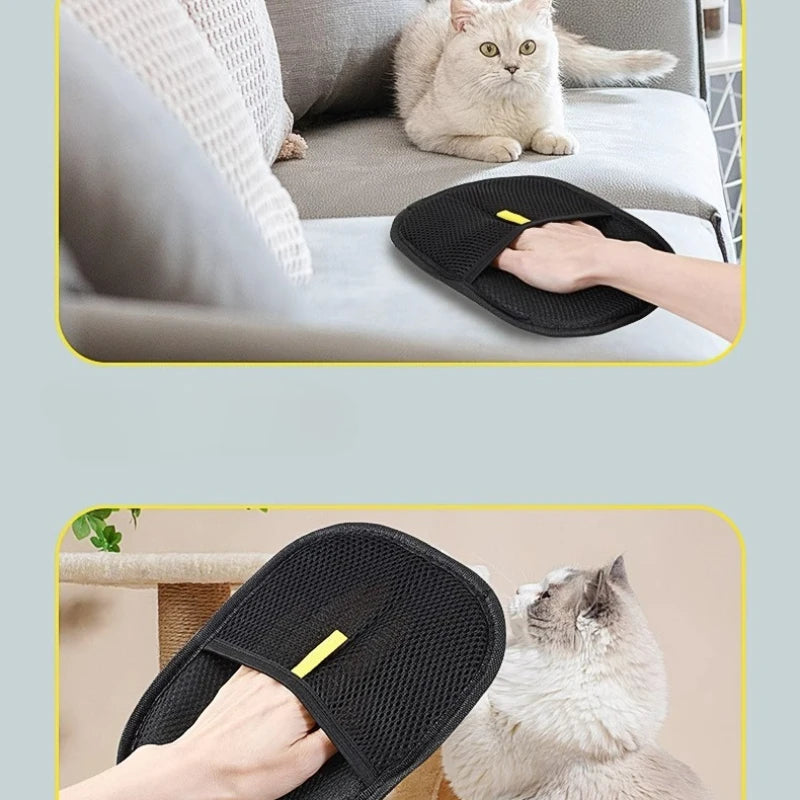 Pet Hair Removal Grooming Glove
